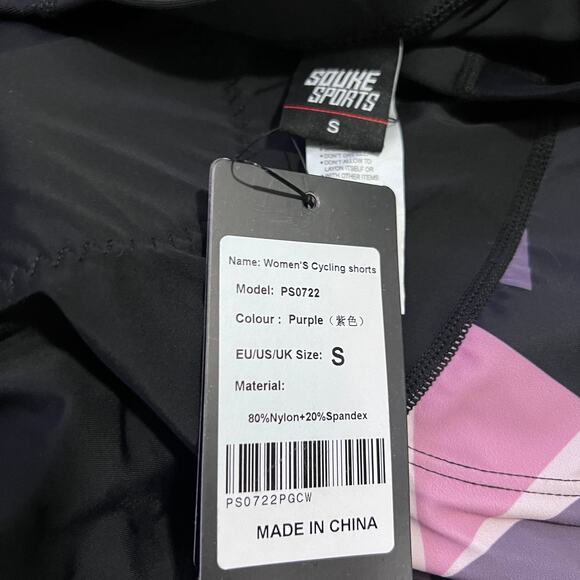 Souke Sports Womens Cycling Shorts Sz Small - Picture 3 of 5